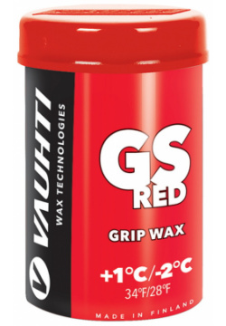 Мазь держания Vauhti GS Red (+1°С  2°С) 45 г EV 357 GSR