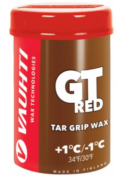 Мазь держания Vauhti GT Red (+1°С  1°С) 45 г EV367 GTR