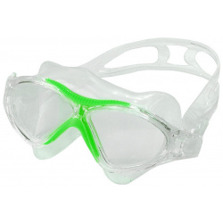 Очки маска для плавания взрослая (зеленые) Sportex E36873 6 
