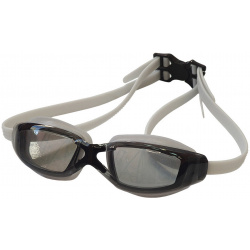Очки для плавания Sportex взрослые E38895 3 черно\серый 