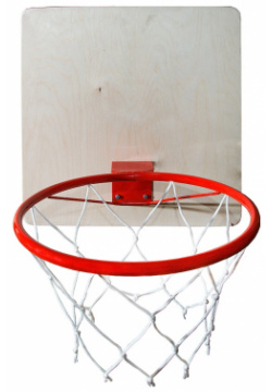 Кольцо баскетбольное с сеткой КМС D29 5 см 