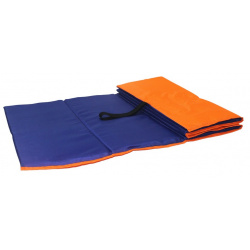 Коврик гимнастический Body Form 150x50x1 см BF 001 оранжевый синий 