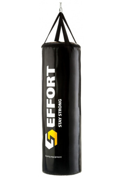 Мешок боксерский Effort E156  тент 25 кг черный
