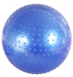 Мяч массажный 65 см Body Form BF MB01 синий  незаменимый