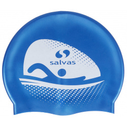Шапочка для плавания Salvas Cap FA065/B  синий