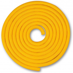 Скакалка гимнастическая Indigo SM 123 YL желтый 