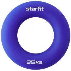 Эспандер кистевой Star Fit Кольцо  d8 8 см 35 кг силикогель ES 404 темно синий О