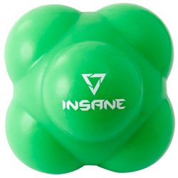 Мяч реакционный d6 8 см Insane IN22 RB100 зеленый 