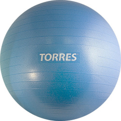 Мяч гимнастический d55 см Torres с насосом AL121155BL голубой ОСНОВНАЯ