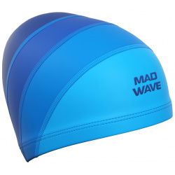 Текстильная шапочка Mad Wave LONG HAIRS Adult Lycra M0521 01 0 08W 
