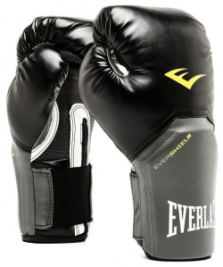 Перчатки тренировочные Everlast Pro Style Elite 12oz 2312E черный Оптимальные