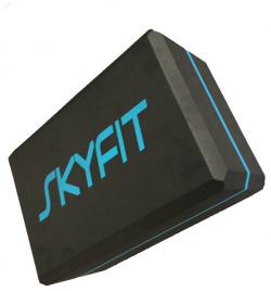 Блок для йоги SkyFit SF YBb черный 