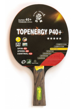Теннисная ракетка Weekend Dragon Topenergy 5 Star New (коническая) 51 625 02 