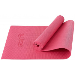 Коврик для йоги и фитнеса 173x61x0 6см Star Fit PVC FM 101 розовый 