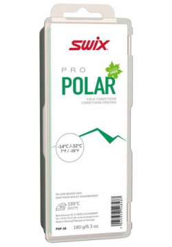 Парафин углеводородный Swix PS Polar ( 14°С  32°С) 180 г