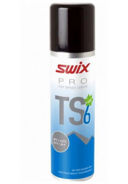 Парафин углеводородный  жидкий Swix TS6 Blue ( 4°С 12°С) 50 ml TS06L 12 ОСНОВНАЯ