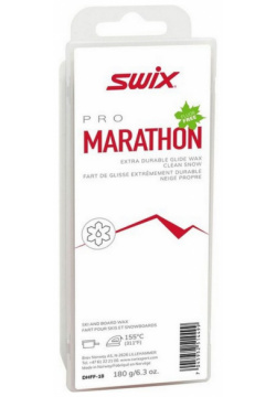 Парафин углеводородный Swix Marathon white (Универсальная) 180 г DHFF 18 