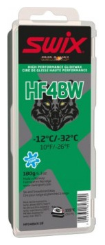 Парафин высокофтористый Swix HF4BWX Black ( 12°С  32°С) 5х180 г