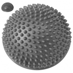 Полусфера массажная круглая надувная Sportex C33513 5 (серый) (ПВХ) d 16 см 