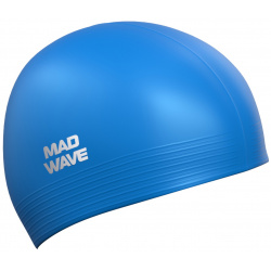 Латексная шапочка Mad Wave Solid Soft M0565 02 0 04W синий ОСНОВНАЯ ИНФОРМАЦИЯ