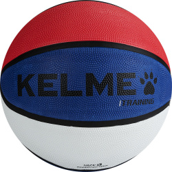 Мяч баскетбольный Kelme Foam rubber ball 8102QU5002 169  р 5 8 панелей резина бело сине красный