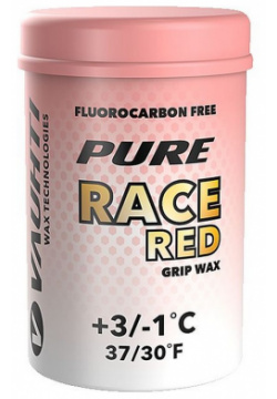 Мазь держания Vauhti PURE Race Red (+3°С  1°С) 45 г EV377 GPRR