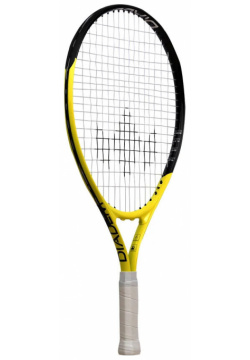 Ракеткадля большого тенниса детская Diadem Super 21 Gr00  RK SUP21 YL для дет 6 8 лет алюминий со струн желтая
