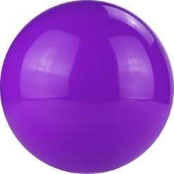 Мяч для художественной гимнастики однотонный d19 см Torres ПВХ AG 19 09 лиловый 