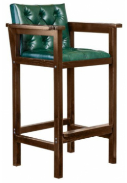 Кресло бильярдное из ясеня (мягкое сиденье + мягкая спинка  цвет орех пекан) Weekend 40 501 1