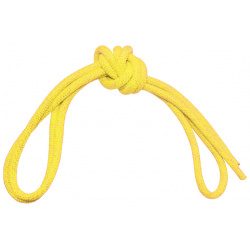 Скакалка гимнастическая с люрексом Body Form BF SK04 (BF JRGL01) 3м  180гр (желтый)
