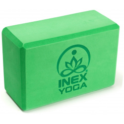Блок для йоги Inex EVA Yoga Block YGBK GG117 23x15x10 см  изумруд