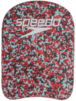 Доска для плавания Speedo EVA Kickboard 8 02762F420 красно серо голубой 
