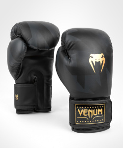 Перчатки Venum Razor Boxing 04689 126 12oz черный\золотой 