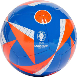 Мяч футбольный Adidas Euro24 Club IN9373  р 4 ТПУ 12 пан маш сш сине красный