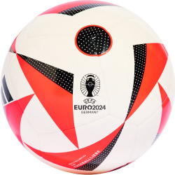 Мяч футбольный Adidas Euro24 Club IN9372  р 5 ТПУ 12 пан маш сш бело красно черный