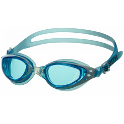 Очки для плавания Atemi B201 голубой  белый