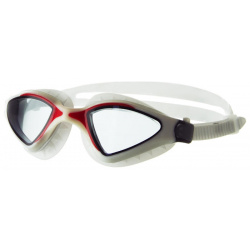 Очки для плавания Atemi N8501 бел/красн 