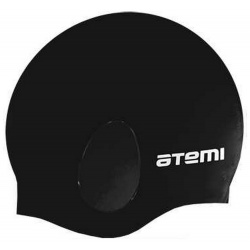 Шапочка для плавания Atemi EC101 черный 