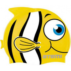 Шапочка для плавания Atemi FC101 рыбка желтая Детская из