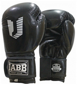 Боксерские перчатки Jabb JE 2022/Eu 2022 черный 10oz Застежка: эластичный манжет