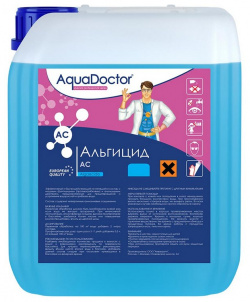 Альгицид непенящийся  5л канистра жидкость для борьбы с водорослями AquaDoctor AQ1554