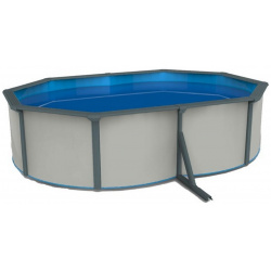 Морозоустойчивый бассейн овальный 730x360x130см Poolmagic White (Comfort) 