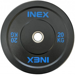 Бампированный диск 20кг Inex Hi Temp TF P4001 20 черный синий 
