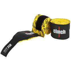 Бинты эластичные Clinch Boxing Crepe Bandage Tech Fix C140 желтый 