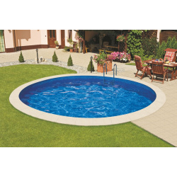 Морозоустойчивый бассейн Ibiza круглый глубина 1 5 м диаметр  мозайка 3EXB0094[3BZA1080]