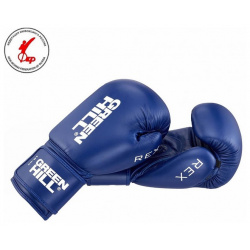 Боксерские перчатки 10 oz Green Hill REX BGR 2272 синий 