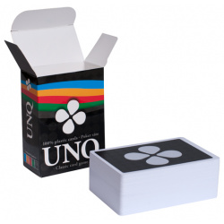 Карточная игра Unique (UNO с картами 100% пластик) unq 