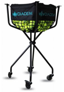 Корзина для теннисных мячей Diadem Ball Cart 150  на металл полиэстер черная