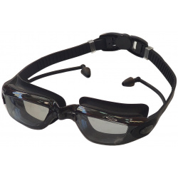 Очки для плавания Sportex взрослые E38887 2 черный 