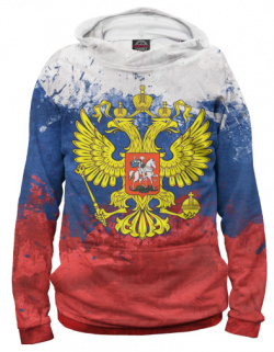 Худи Print Bar SRF 758353 hud Триколор и герб Все изготавливаются в Москве